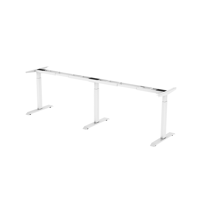 Электрическая рама стола на 3 ножках Г-образной формы TT180°